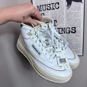 Reebok Women’s Club C Geo Mid Sneakers